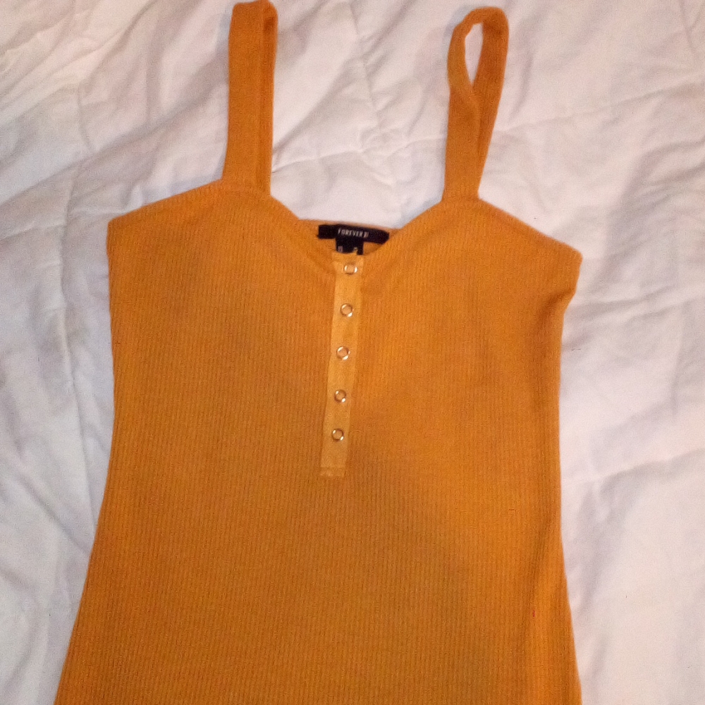 Forever 21 Orange Dress
